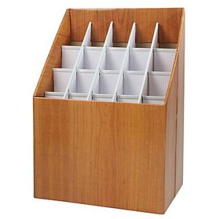 Adir Corp Upright Roll File Filing Box