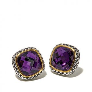 Emma Skye Jewelry Designs 2 Tone Crystal Stainless Steel Earrings   7753509