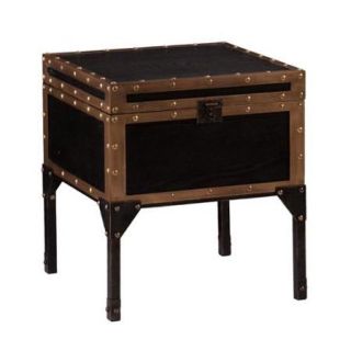Upton Home Duncan Travel Trunk Side/ End Table
