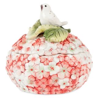 Edie Rose Hydrangea Lidded Box Candy Bowl