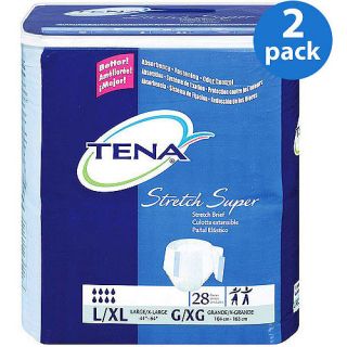 TENA Super Stretch Protective Underwear Large XL, 2 pk