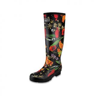 London Fog® TOTTY Pull On Floral Print Tall Rain Boot   8058652