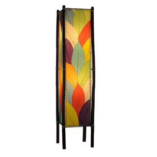 Eangee Home Designs Fortune 48 in Indoor Floor Lamp with Multicolor Shade