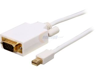 Nippon Labs MINIDP VGA 3FT 3 ft. Mini DisplayPort to VGA 32 AWG Cable   VGA / SVGA Cables