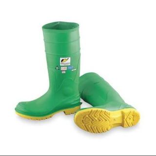 Onguard Size 9 Steel Toe Knee Boots, Men's, Green, 870120933