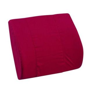 Lumbar Memory Foam Cushion in Burgundy 555 7921 0700
