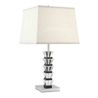 Somette Poise Stacked Crystal Table Lamp   17560082  