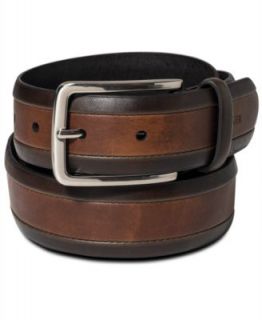 Tommy Hilfiger Belts, Two Tone Leather Belt