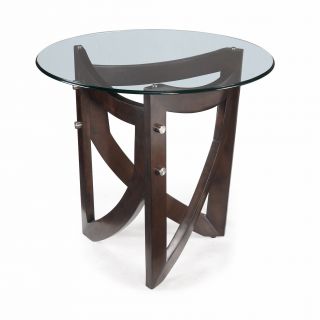Magnussen Furniture Lysa Round End Table Bottom
