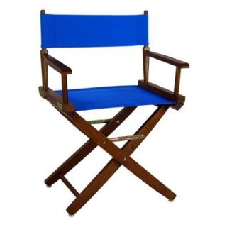 Extra Wide Mission Oak Frame Premium Directors Chair