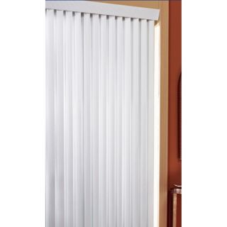 Style Selections 3.5 in Cordless White Vinyl Room Darkening Vertical Blinds (Common 66 in; Actual 66 in x 84 in)