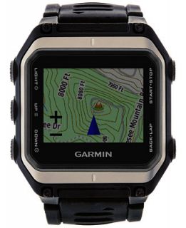 Garmin Unisex Automatic Black Strap Watch 45mm GAWR377197BK   Watches