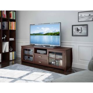 Sonax Washington Wood Veneer TV Stand for TVs up to 59", Espresso