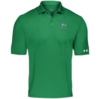 Under Armour Notre Dame Fighting Irish Kelly Green Solid Performance Polo