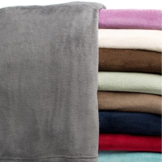 All Seasons Solid Microplush Blanket   12974405   Shopping