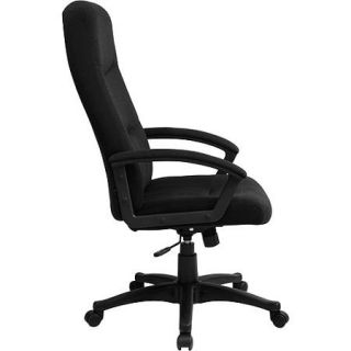 Fabric Upholstered Executive High Back Swivel Office Chair