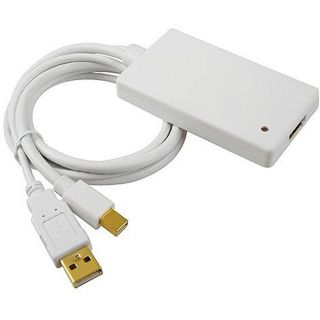 Mini DisplayPort to HDMI USB Audio Cable Adapter  