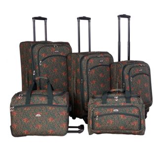 American Flyer Budapest 5 piece Expandable Spinner Luggage Set