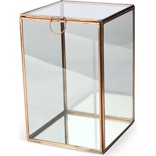 CULINARY CONCEPTS   Glasshouse large copper candle holder