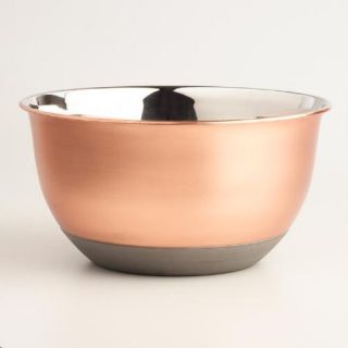 4 Quart Copper Nonskid Mixing Bowl