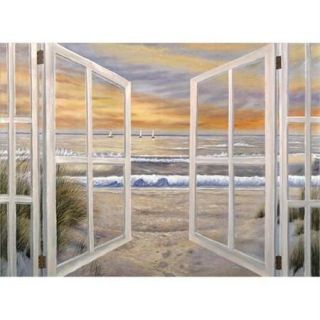 Elongated Window On Canvas By Joval 47 X 36