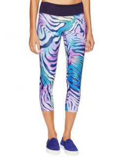 Printed Capri Legging by Prismsport