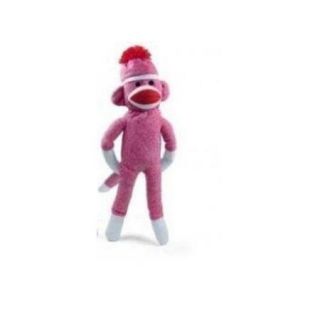 Original Sock Monkey 20 Inches Tall (Pink)