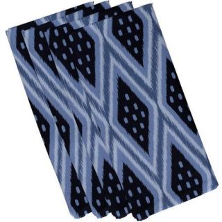 e by design Ikat Diamond Dot Geometric Napkin (Set of 4)