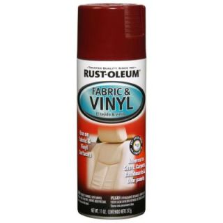 Rust Oleum Automotive 11 oz. Burgundy Vinyl and Fabric Spray (Case of 6) 248925