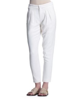 Chloe Light Cady Pants, Eggshell White