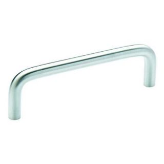 Amerock Solid Brass 96 mm Brushed Chrome Wire Pull BP76313 26D