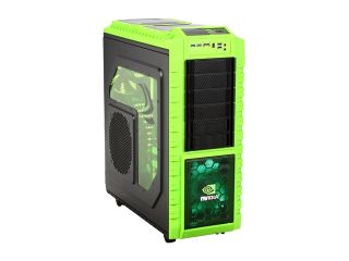 COOLER MASTER HAF X nVidia Edition NV 942 KKN1 Green Steel / Plastic ATX Full Tower Computer Case