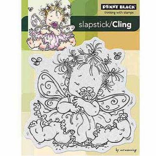 Penny Black Cling Rubber Stamp, 5" x 7 1/2"