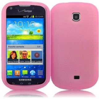 INSTEN Premium Pink Rubber Soft Silicone Soft Skin Gel Phone Case