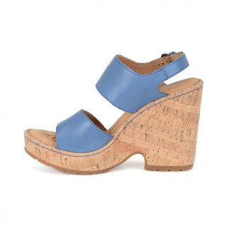 Born® "Annaleigh" Leather Cork Platform Sandal   8012876