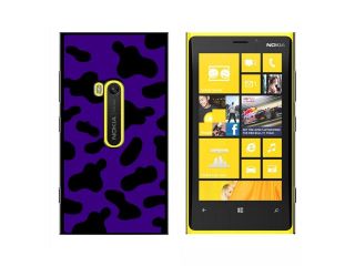 Cow Print Purple   Snap On Hard Protective Case for Nokia Lumia 920