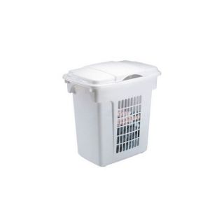 Rubbermaid Through Handle Laundry Hamper FG299000WHT   Pack of 6