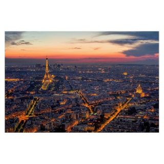 Mathieu Rivrin From the Roofs of Paris Canvas Art   Multi Colored