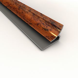 ACP Moonstone Copper PVC Smooth Ceiling Grid Trim