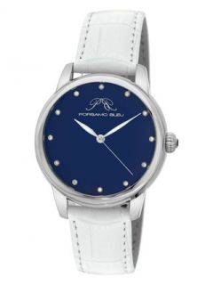 Gemma Stainless Steel & Diamond Marker Watch, 38mm by Porsamo Bleu