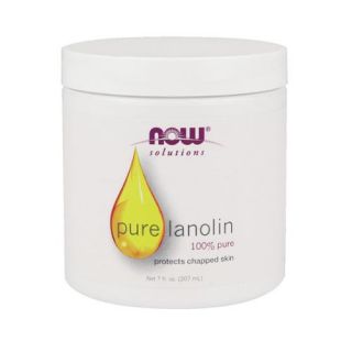 Solutions Lanolin Pure Now Foods 7 oz Cream