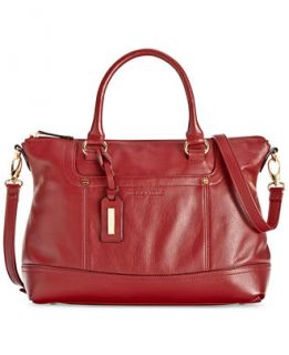 Tignanello Smooth Operator Leather Convertible Satchel   Handbags