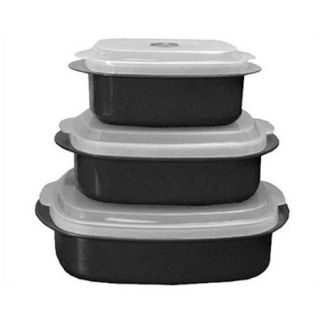 Reston Lloyd Calypso Basics 6 Piece Food Storage Container Set (Set of 2)