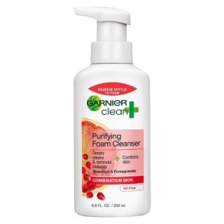 Garnier® Clean + Purifying Foam Cleanser For Combination Skin   6.8
