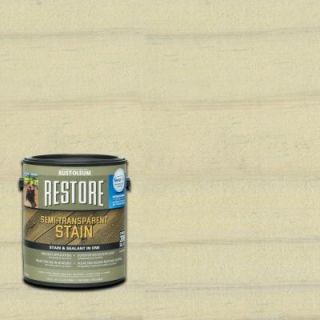 Rust Oleum Restore 1 gal. Semi Transparent Stain Sailcloth with NeverWet 291607