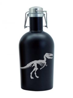 Tyrannosaurus Rex Beer Growler by Susquehanna Glass Co.