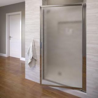 Basco Deluxe 34 7/8 in. x 67 in. Framed Pivot Shower Door in Oil Rubbed Bronze 200 8OR