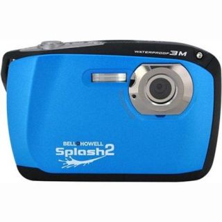 Bell & Howell Wp16bl Blue Hd Camera Waterproof Splash2 16mp