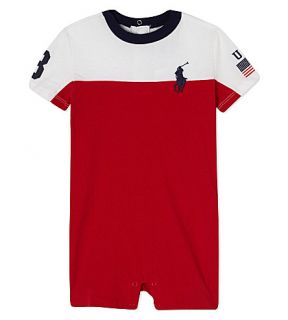 RALPH LAUREN   Printed babygrow