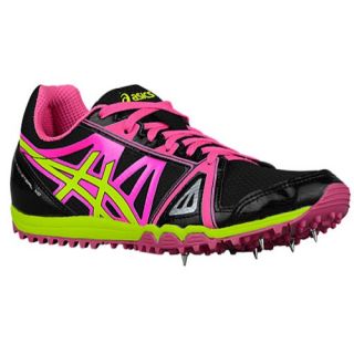 ASICS� Hyper XC   Womens   Track & Field   Shoes   Black/Hot Pink/Flash Yellow